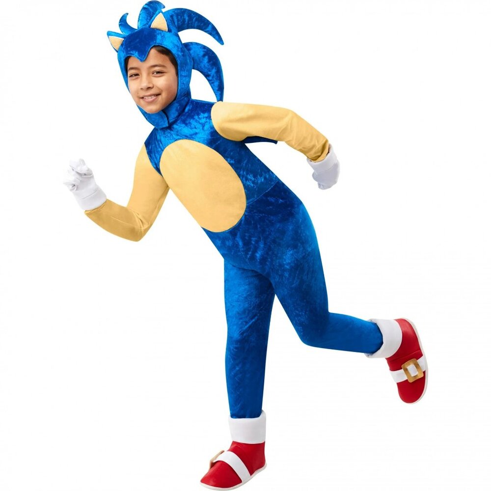 Boys' Sonic the Hedgehog Halloween Costume - Size Small, NWT
